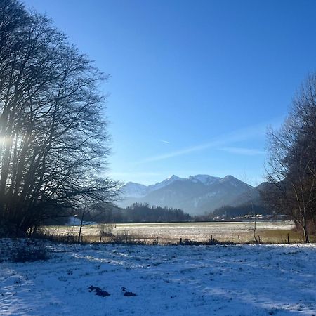 Charmantes Garten-Apartment: Erholung Im Chiemgau Unterwössen Eksteriør billede