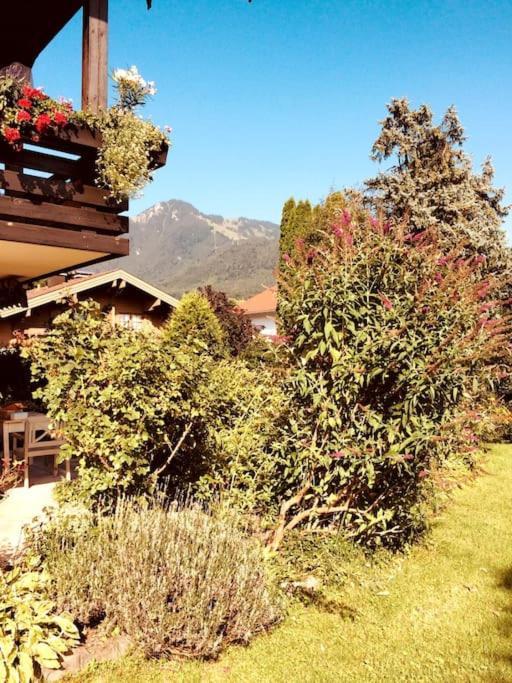 Charmantes Garten-Apartment: Erholung Im Chiemgau Unterwössen Eksteriør billede